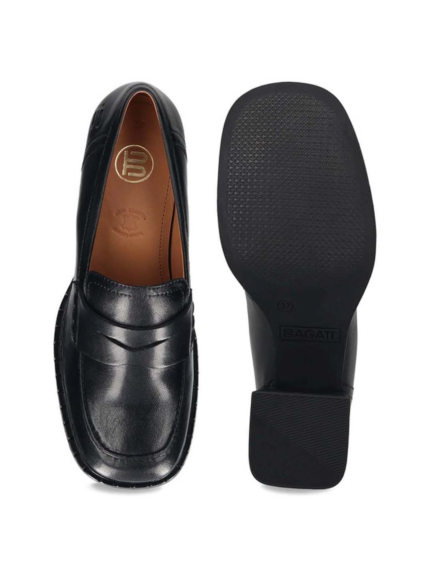 BAGATT Women's Scala Black Formal Pumps