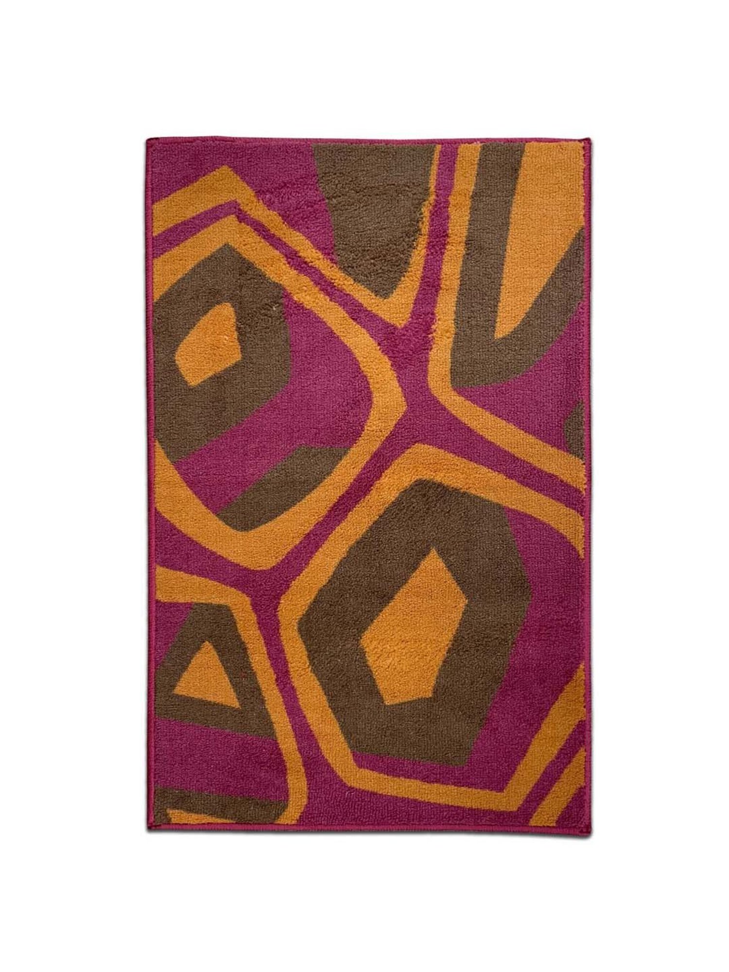 Welspun ETHAN Maroon Polyester 1321 GSM Small Foot Mat