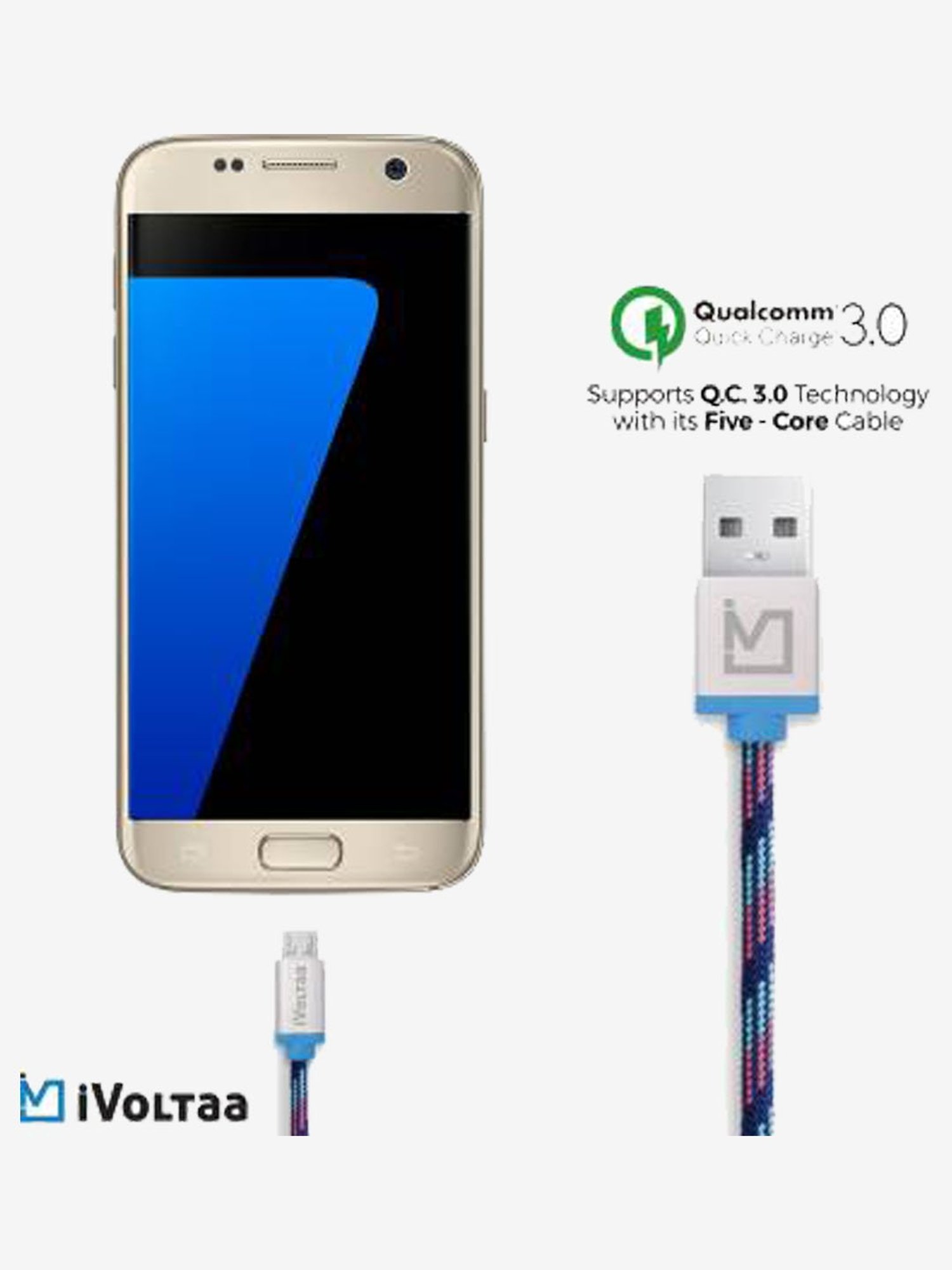 Moerdon MUC-C4C100W 100 Watt Fast Charging Data transfer Cable (Black)