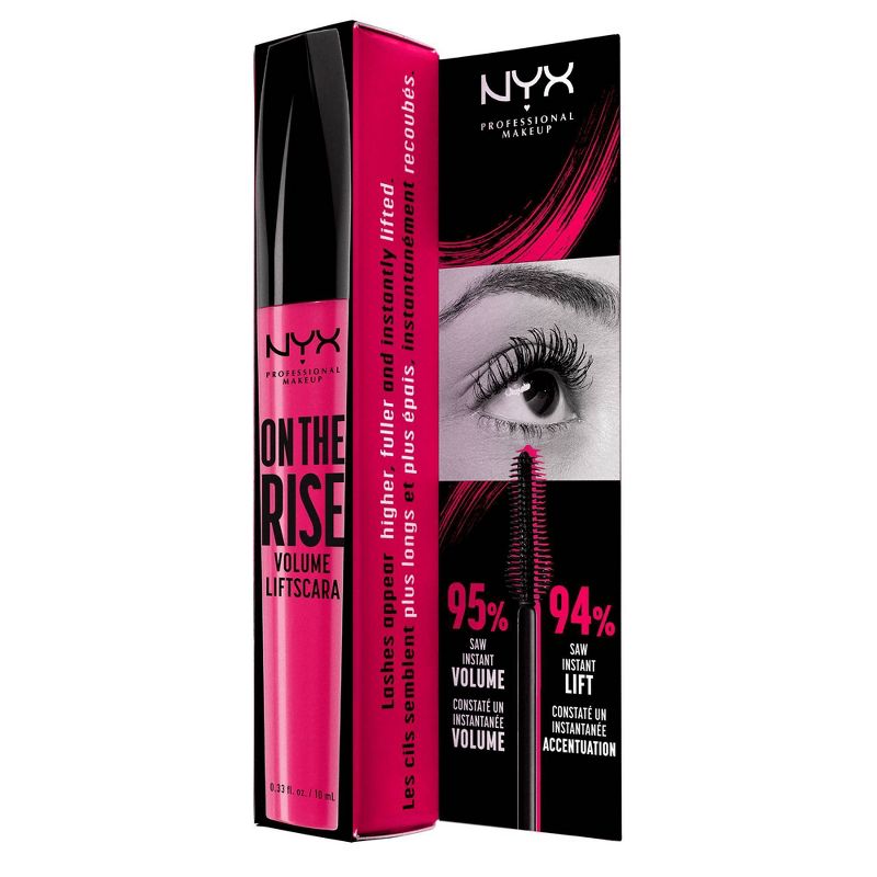 NYX Professional Makeup On the Rise Volume Lift Mascara Black - 0.33 fl oz