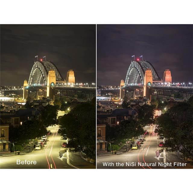 NiSi 100mm Natural Filter for Nighttime Light Pollution #NIP-100-NGT