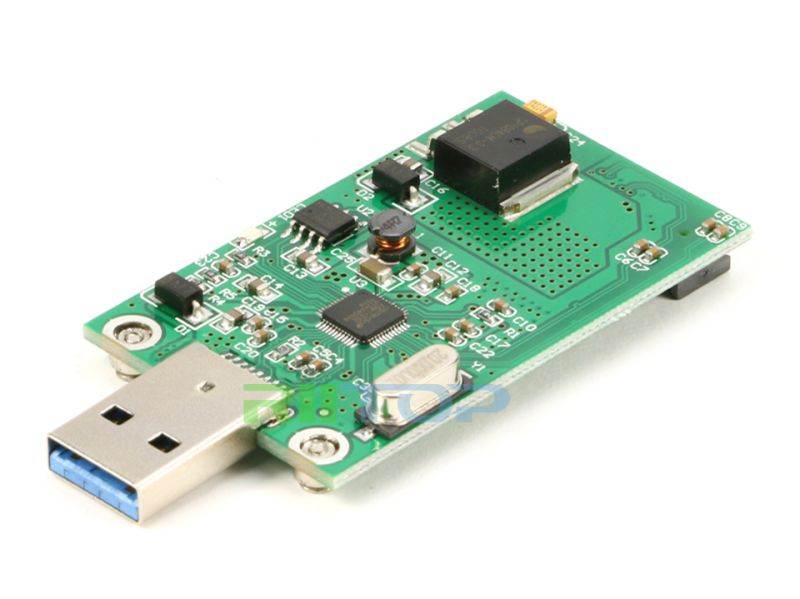 mSATA SSD to USB Converter Adapter Card External USB 3.0 to mSATA SSD Mini SATA SSD Reader (No need cable) Module Board UASP ASM1153E Chpset Hi Speed 5Gb