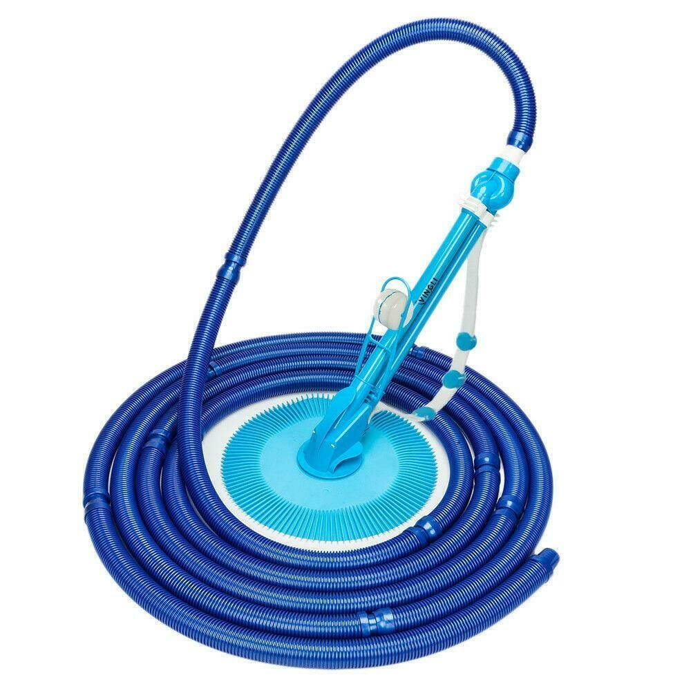 New Automc Inground Above Ground Swimming Pool Cleaner Vacuum Hose Climb Wall