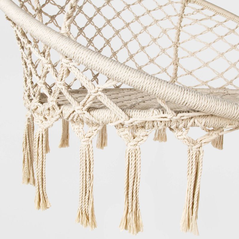 Hanging Rope Hammock Loveseat Tan - Opalhouse™