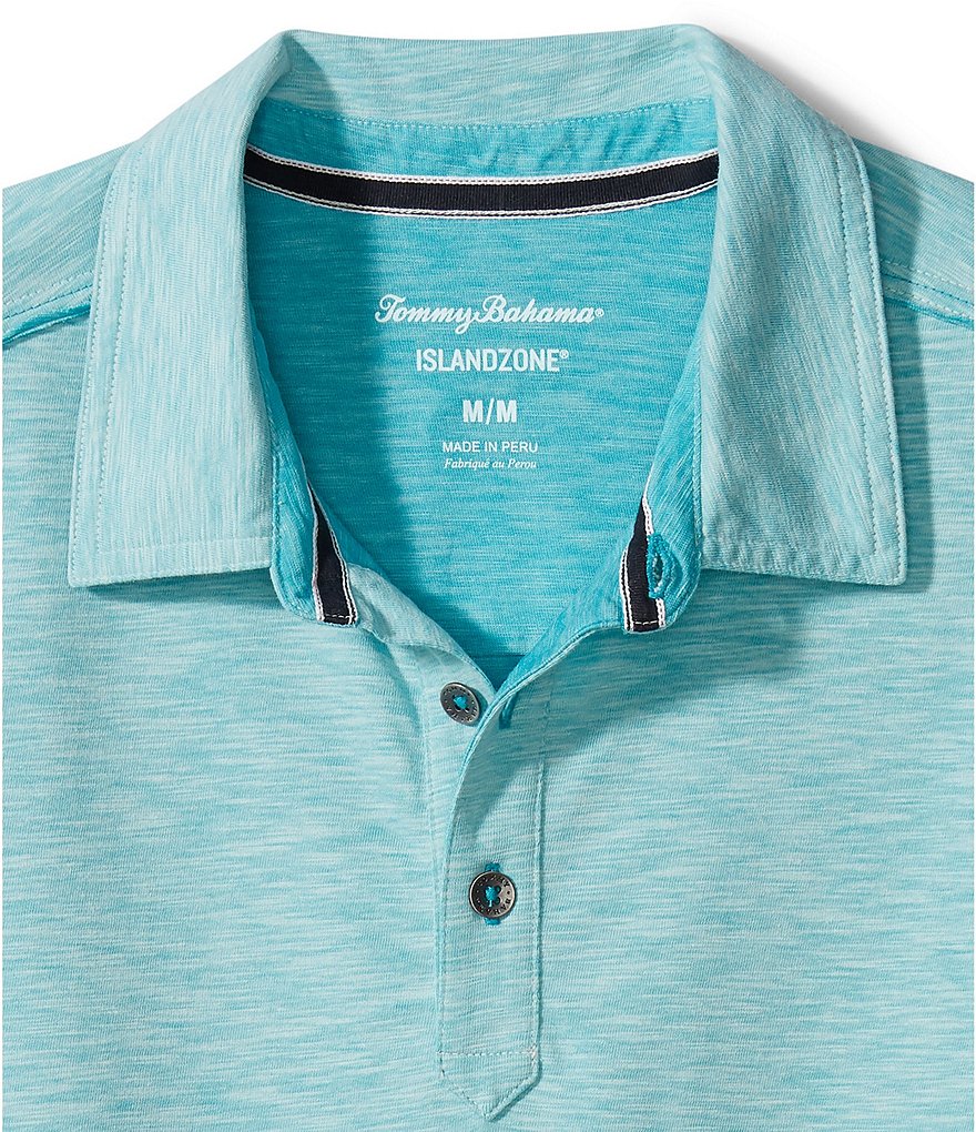 Tommy Bahama Big & Tall Fray Day Harbor Short-Sleeve Polo Shirt