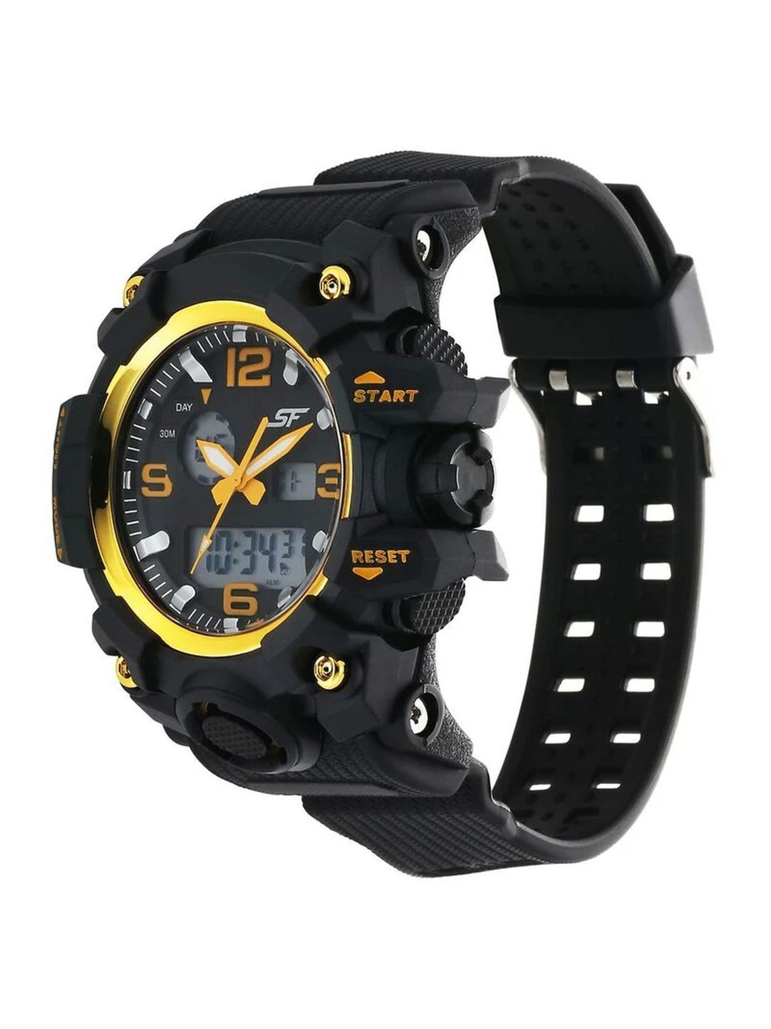 Sonata 77129PP05W Sparq Analog Digital Watch for Men