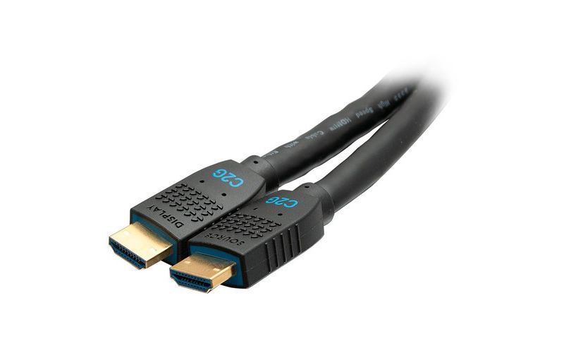 C2G 35ft Ultra Flexible 4K Active HDMI Cable Gripping 4K 60Hz - In-Wall M/M