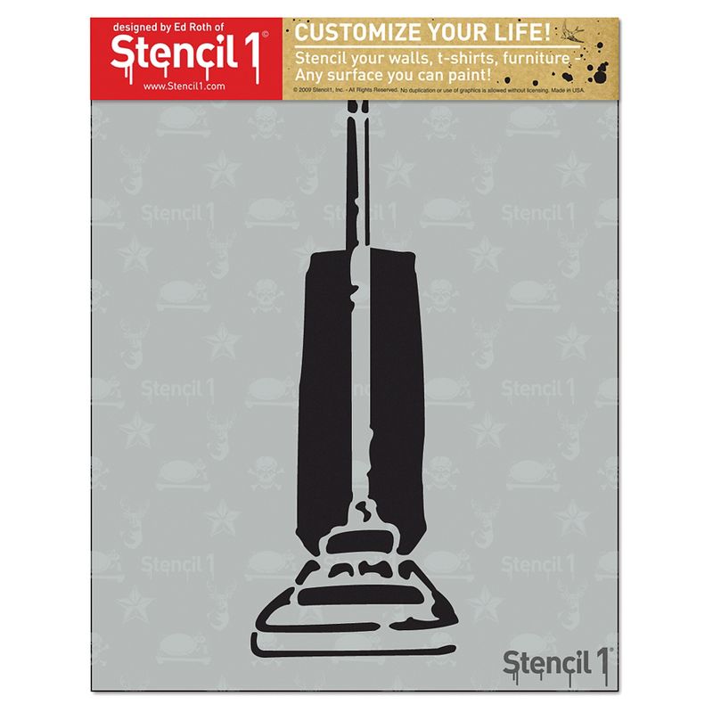 Stencil1 Vacuum - Stencil 8.5" x 11"