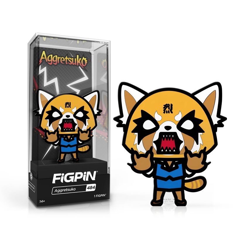 FiGPiN Naruto x Sanrio - Aggretsuko Angry Collector Case