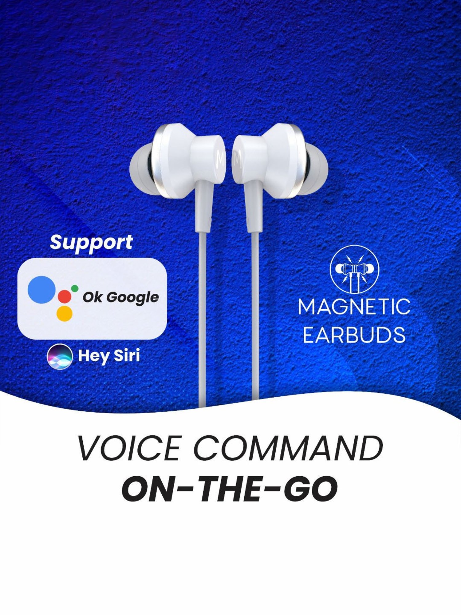 Maxx NX151 Pro In Ear Bluetooth Neckband with Upto 25 Hours Playtime & Fast Charging (Silver)