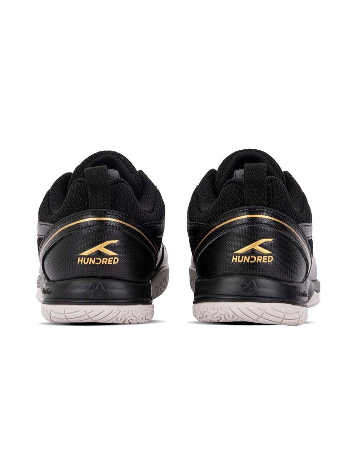 Hundred Men's Raze Black Indoor Court Shoes