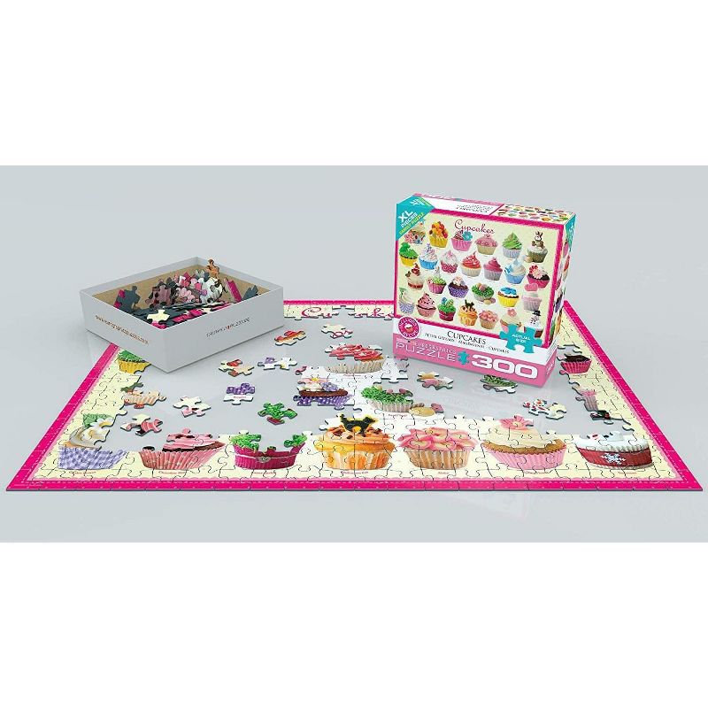 Eurographics Inc. Cupcakes 300 Piece XL Jigsaw Puzzle