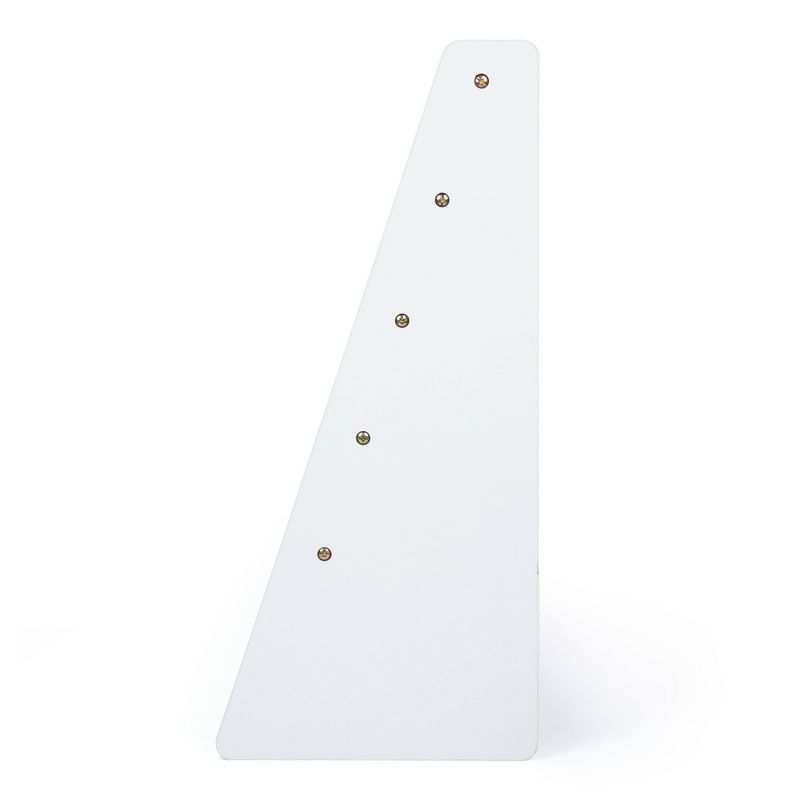 Holland Kids' Bookshelf 4 Tier Book Organizer White/Fresh Pastel - Humble Crew