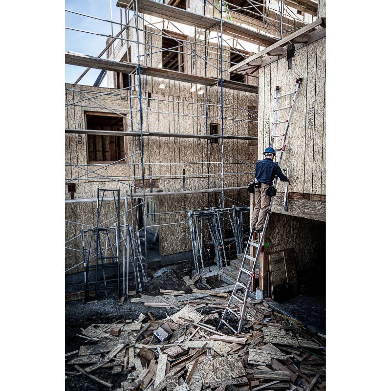 Little Giant Ladder Systems 300 lb ANSI Type IA rated Aluminum Ladder Gray