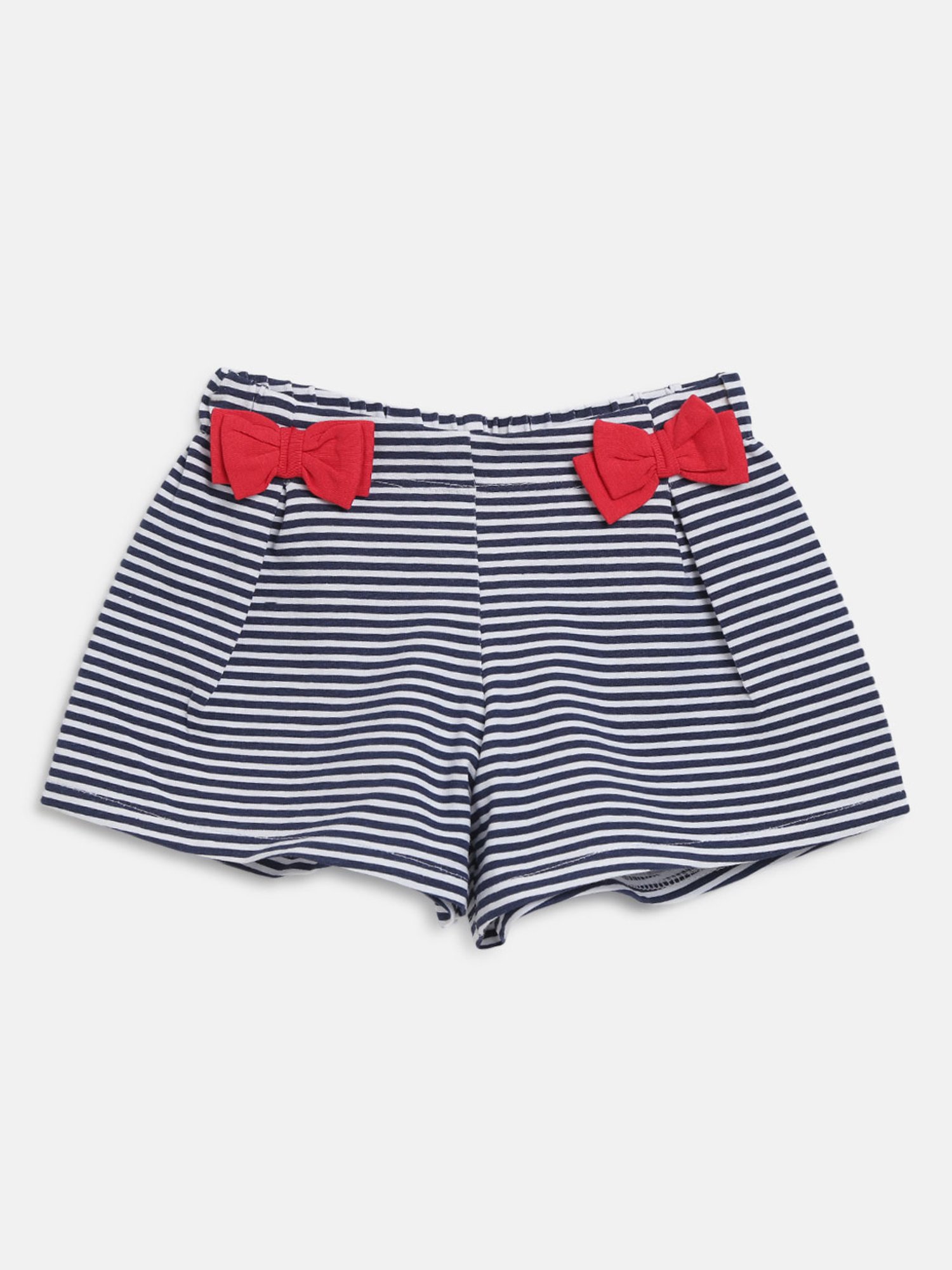 Chicco Kids White & Navy Printed Top with Shorts