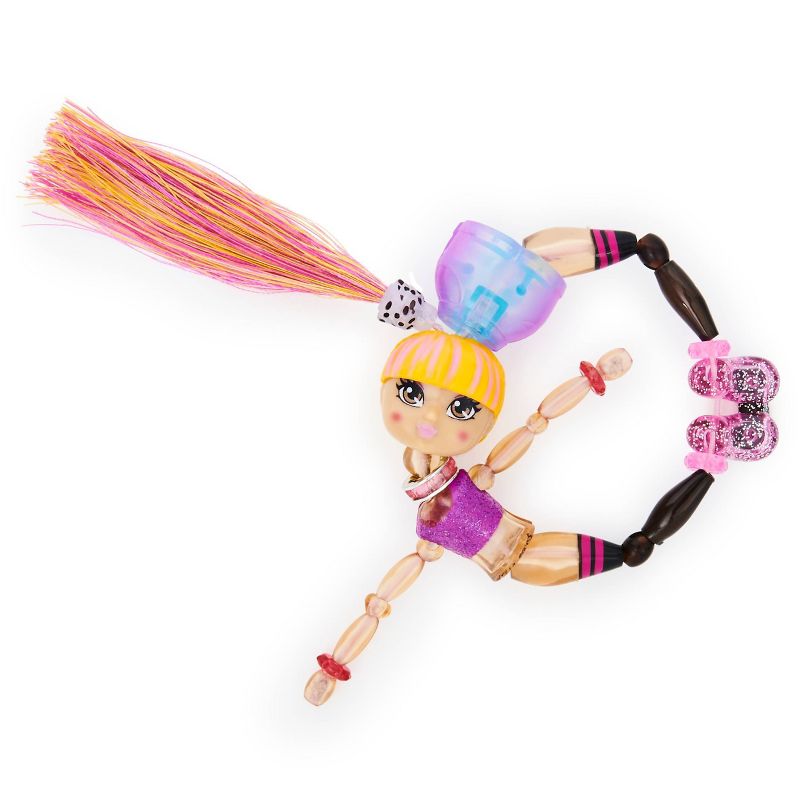 Twisty Girlz Krystal Kool Transforming Doll to Collectible Bracelet with Mystery Twisty Petz