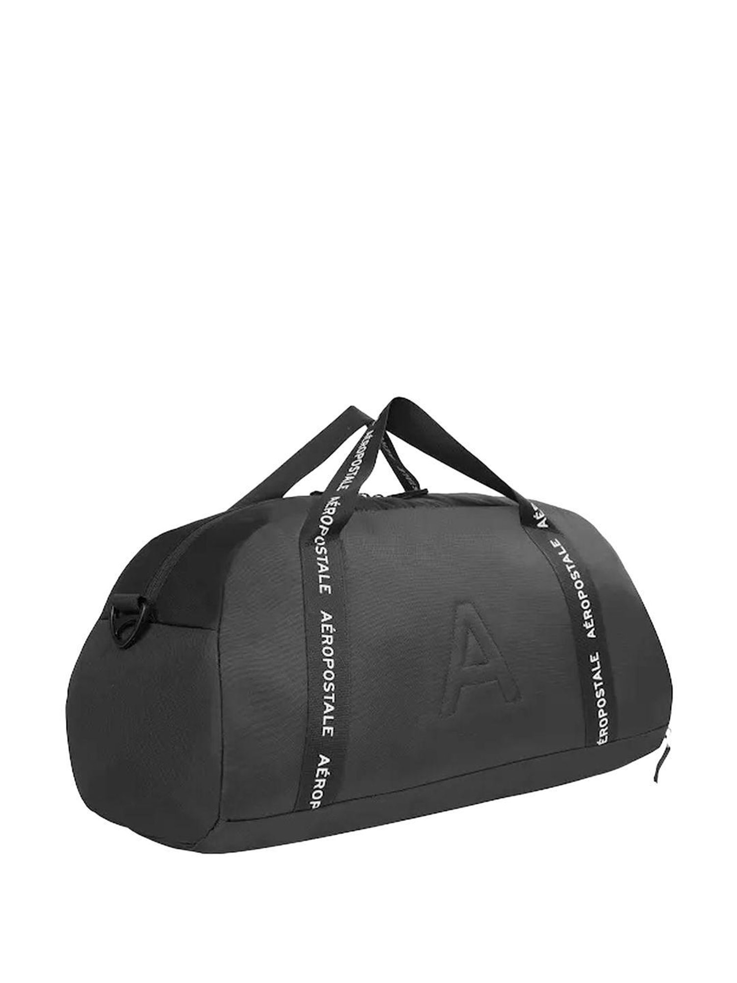 Aeropostale Byron Black Solid Duffle Bag