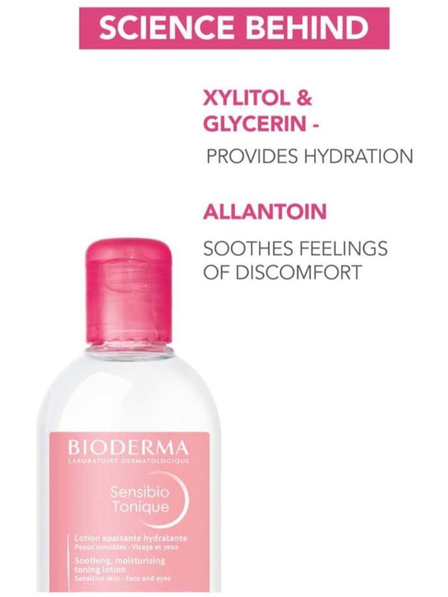 BIODERMA Sensibio Tonique Soothing Alcohol-Free Toner - 250 ml
