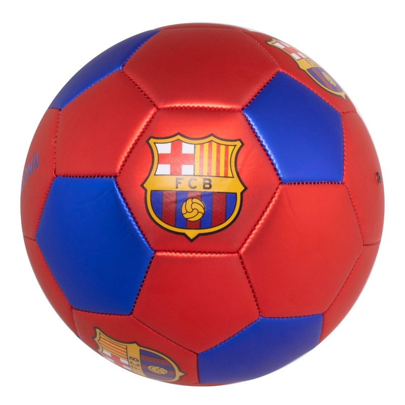 FIFA FC Barcelona Metallic Size 5 Soccer Ball