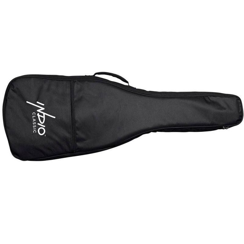 Monoprice Indio 66 Classic Electric Guitar - White, With Gig Bag