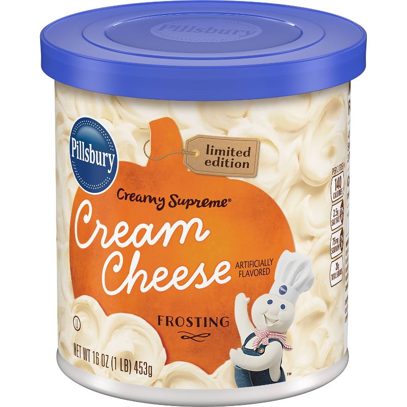Pillsbury Creamy Supreme Seasonal Cream Cheese Frosting - 16oz