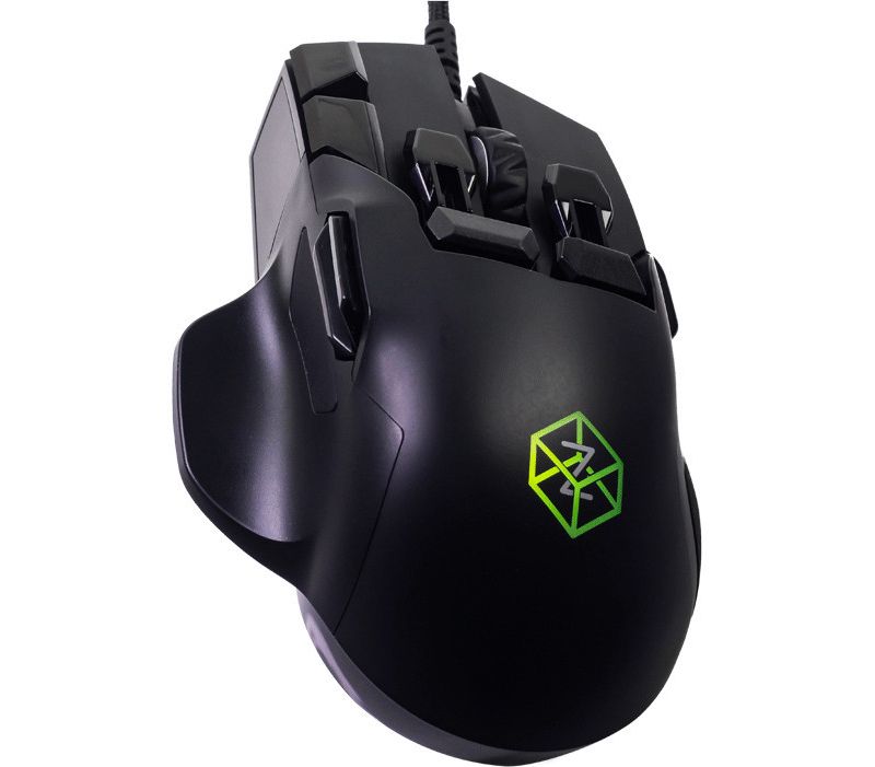 Swiftpoint Z Mouse - PixArt PMW3360 - Cable - Black - USB - 12000 dpi - Scroll Wheel - 18 Button(s) - Right-handed Only