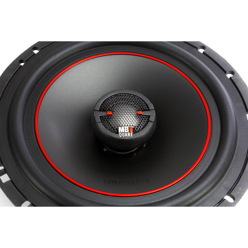 4) MB Quart X-Line 80 Watt 6.5 Inch Coaxial Car Audio Speakers Pair | XK1-116