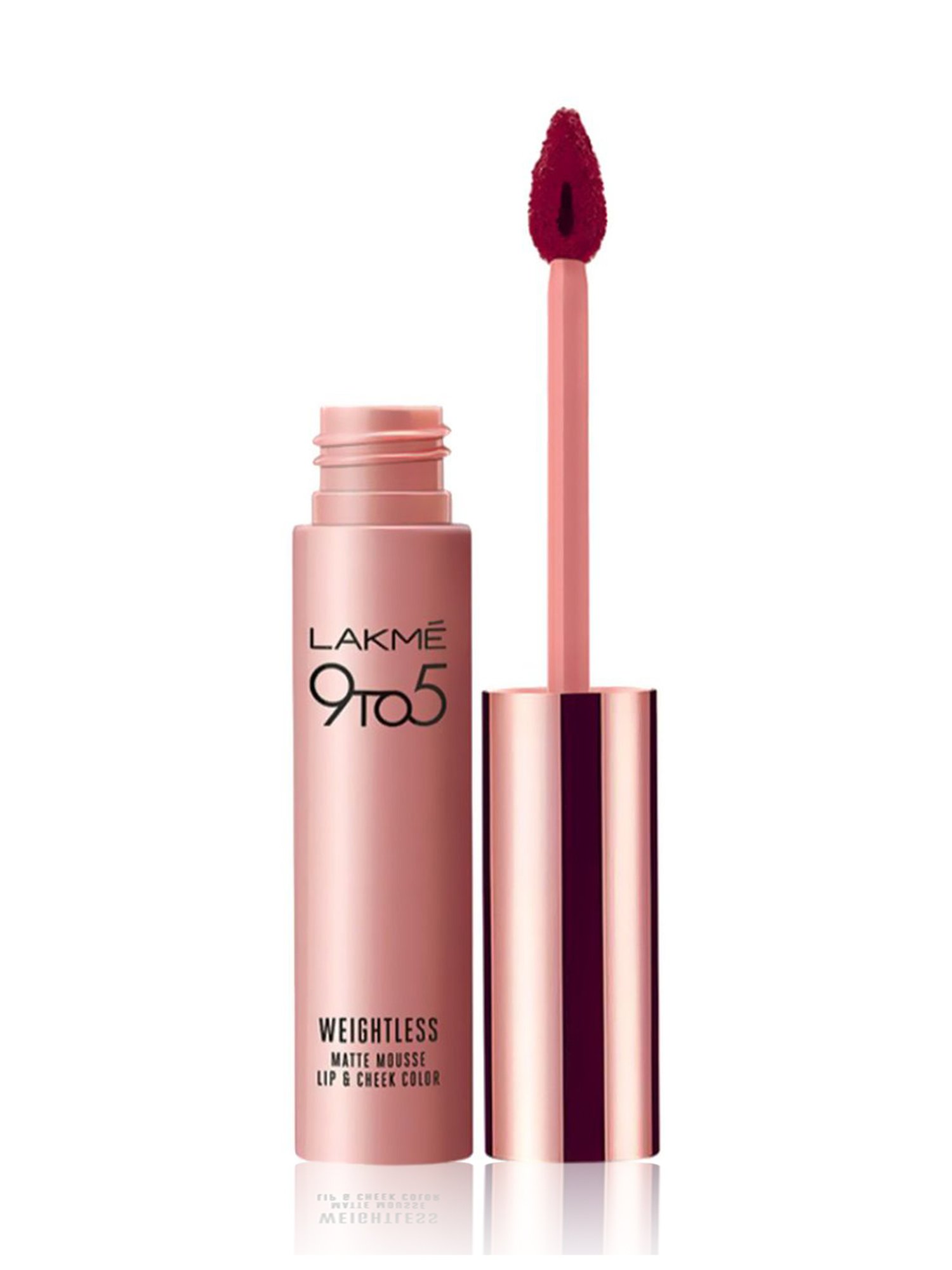 Lakme 9 to 5 Weightless Lip & Cheek Color Rosy Plum 9 gm