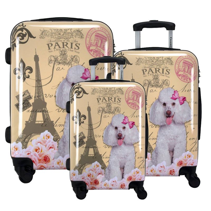 Chariot Travelware Paris 3pc Luggage Set