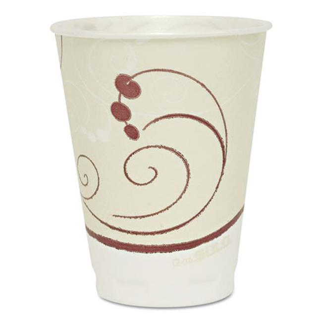 SOLO Cup Company OFX12NJ802CT Symphony Design Trophy Foam Hot/Cold Drink Cups, 10 oz., 300/Carton