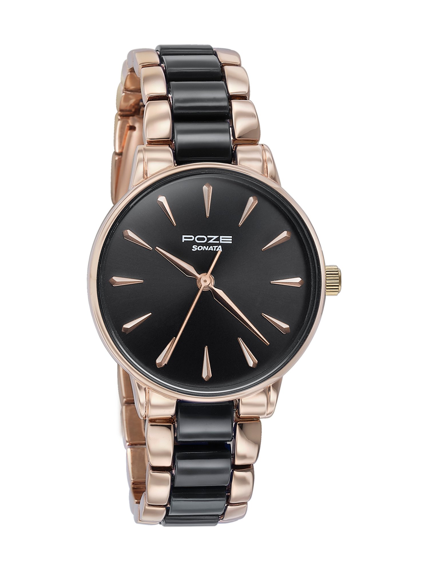 Sonata Poze 3.0 SP80076KD02WF Analog Watch for Women