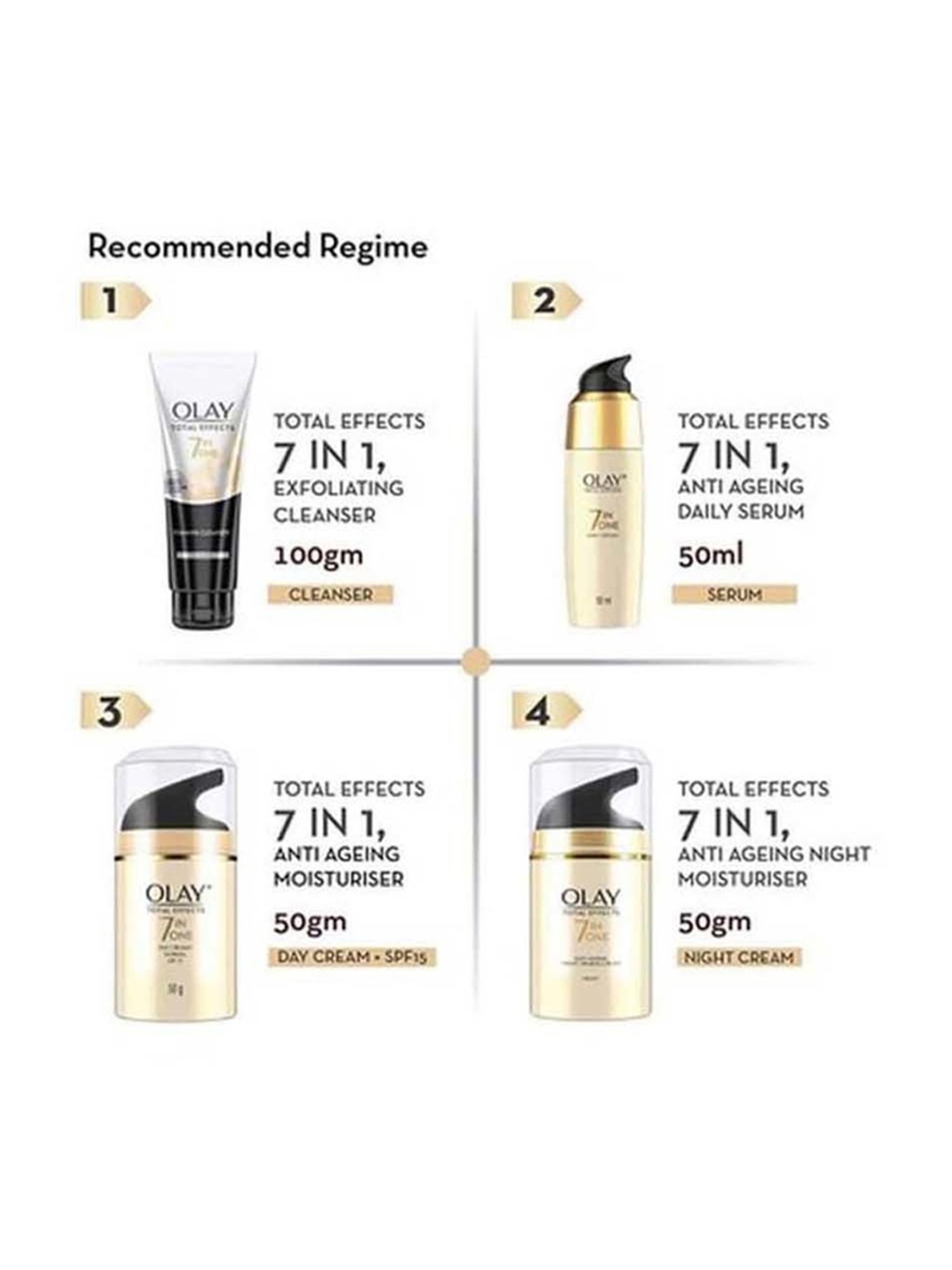 Olay Total Effects 7 In One Touch of Foundation BB Creme SPF 15 - 50 gm