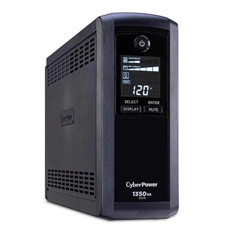 CP1350AVRLCD Intelligent LCD UPS System 1350VA815W 10 Outlets AVR MiniTower