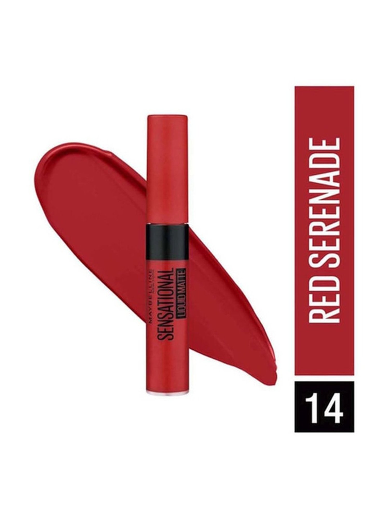 Maybelline New York Sensational Liquid Matte - Red Serenade,7ml