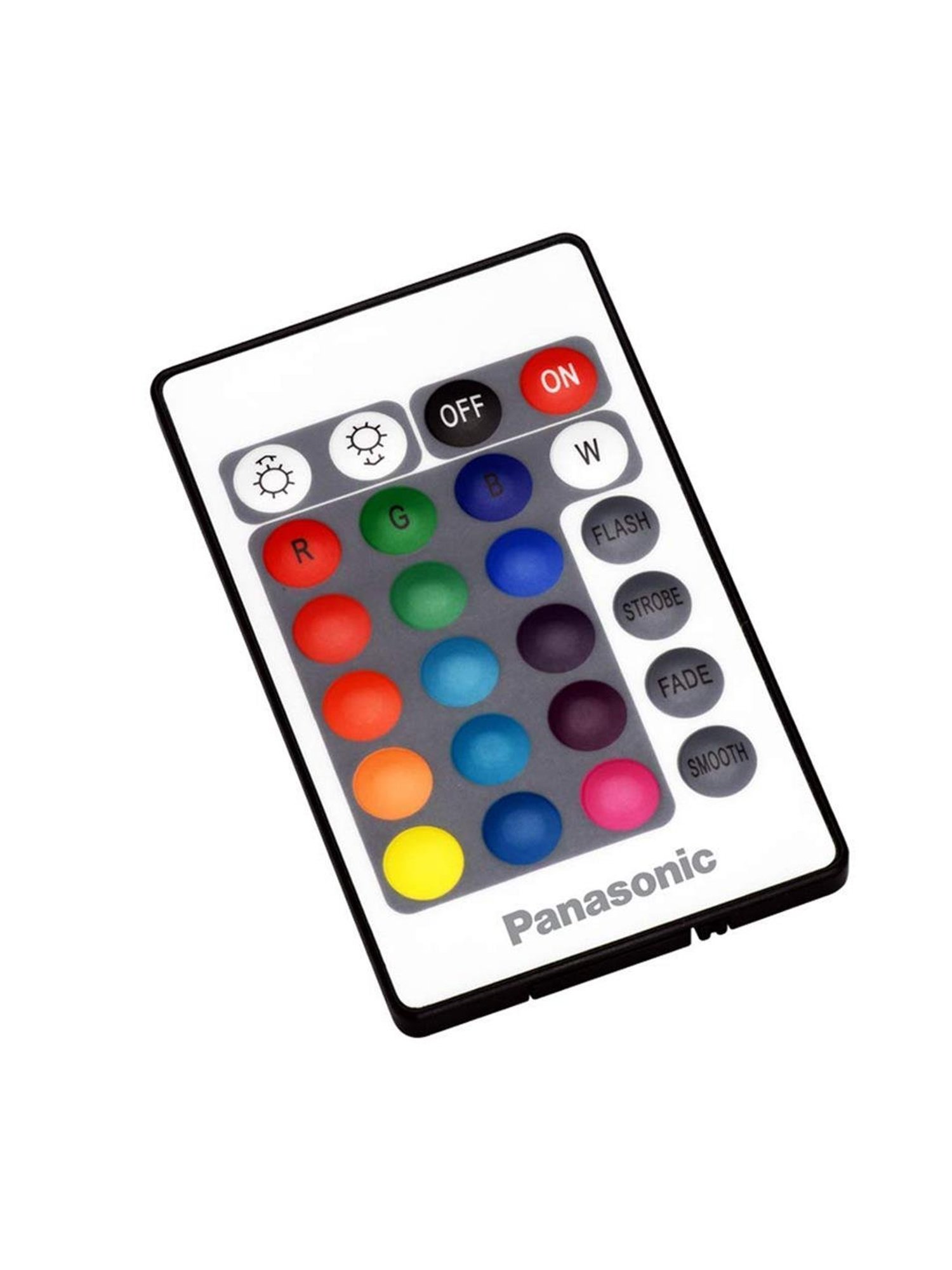 Panasonic B22 PBUM11070 7W Smart LED RGB Bulb With Remote (White)