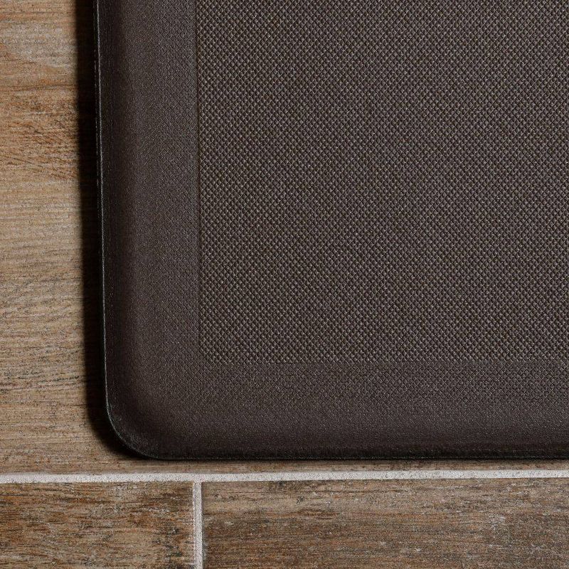 Home Dynamix 19" x 35" Bless This Kitchen Mat Black/White