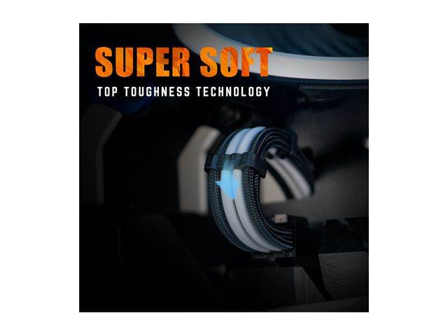 1M 16AWG Heavy Duty Power Extension Cord Power Extension Cable 3 Feet 1 Meters 3 Conductor NEMA 515P to NEMA 515R 13 Amp Power Cable ED70906