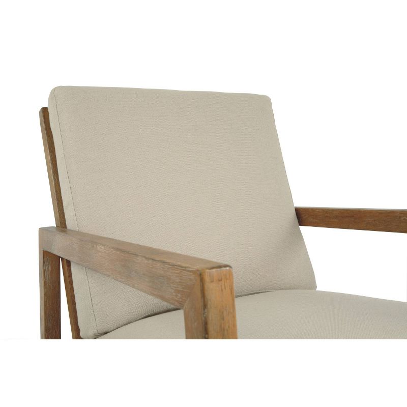 Wooden Rocking Chair Brown - Benzara