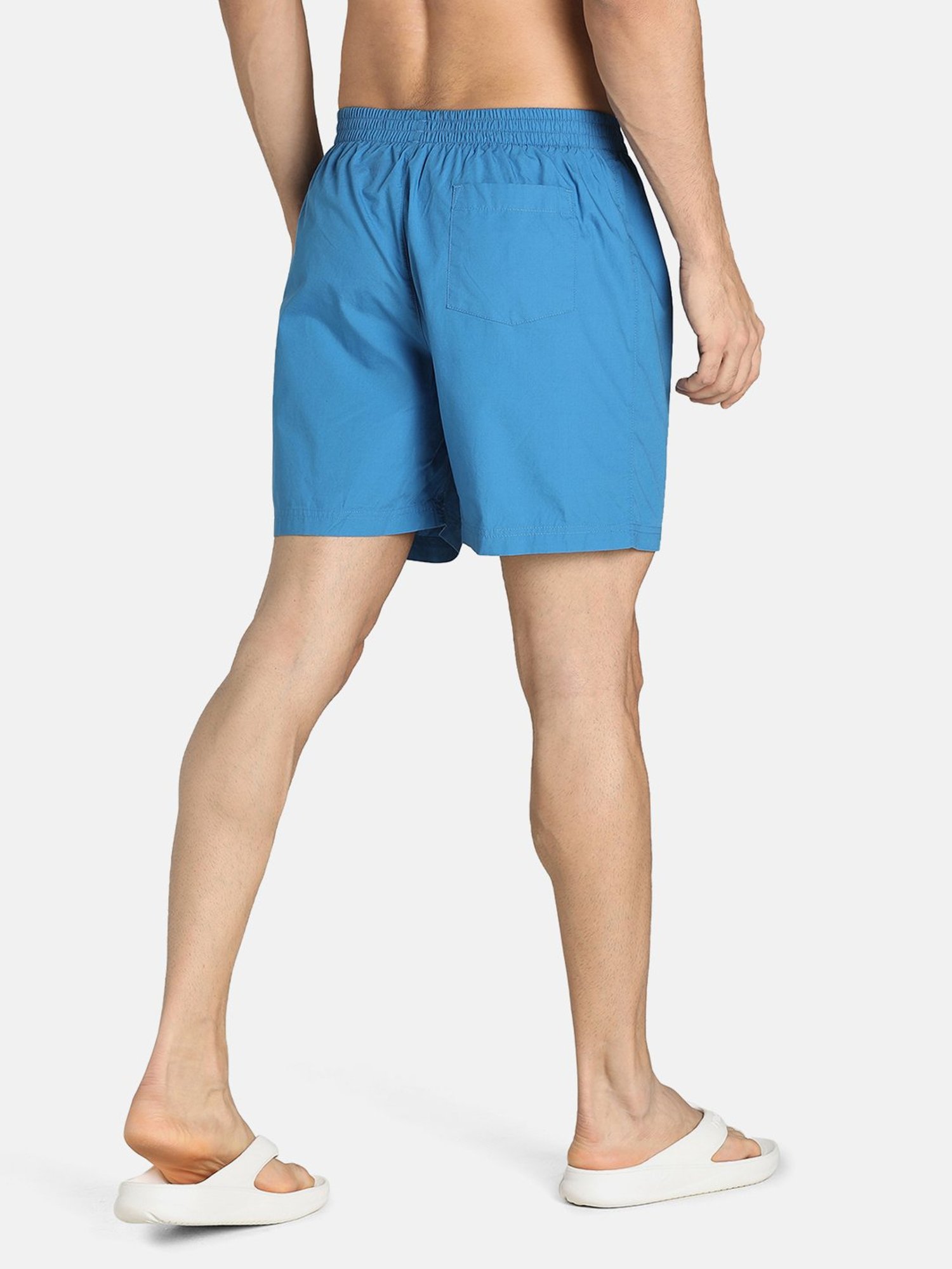 Puma Deep Apricot & Vallarta Blue Regular Fit Boxers - Pack Of 2