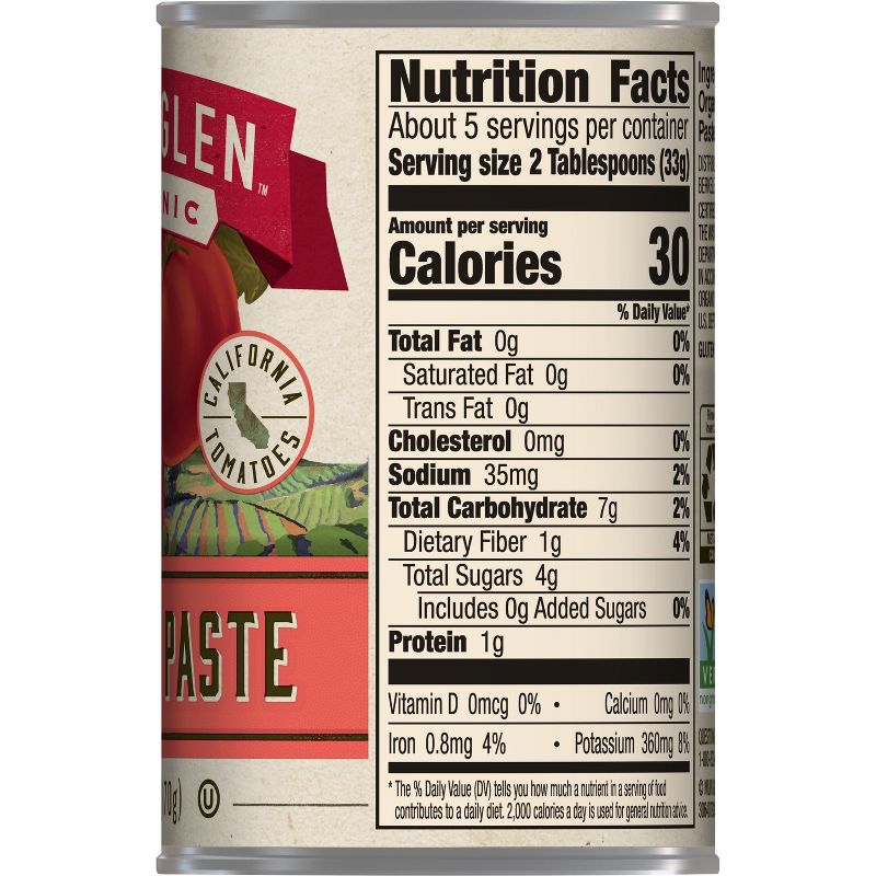 Muir Glen Organic Tomato Paste - 6oz