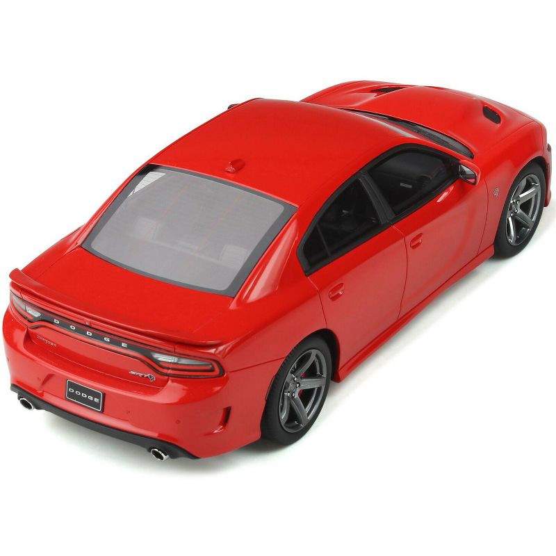 Dodge Charger SRT Hellcat Tor Red Limited Edition to 999 pieces Worldwide 1/18 Model Car by GT Spirit