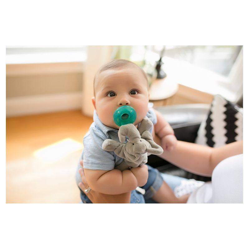 WubbaNub Elephant Pacifier - Gray