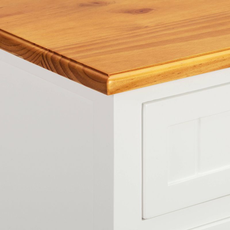 Martin Nightstand Cabinet White - ClickDecor