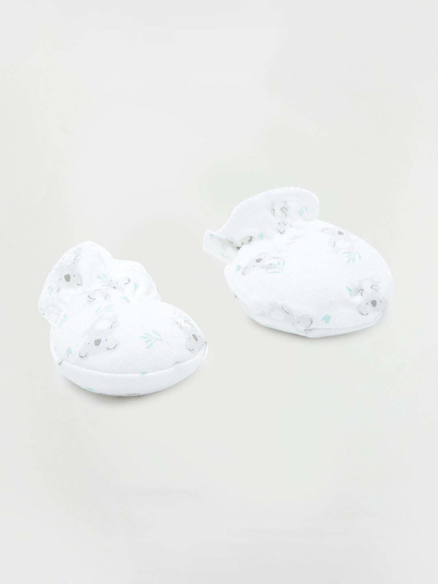 Juniors by Lifestyle Kids White & Blue Cotton Printed T-Shirt Set