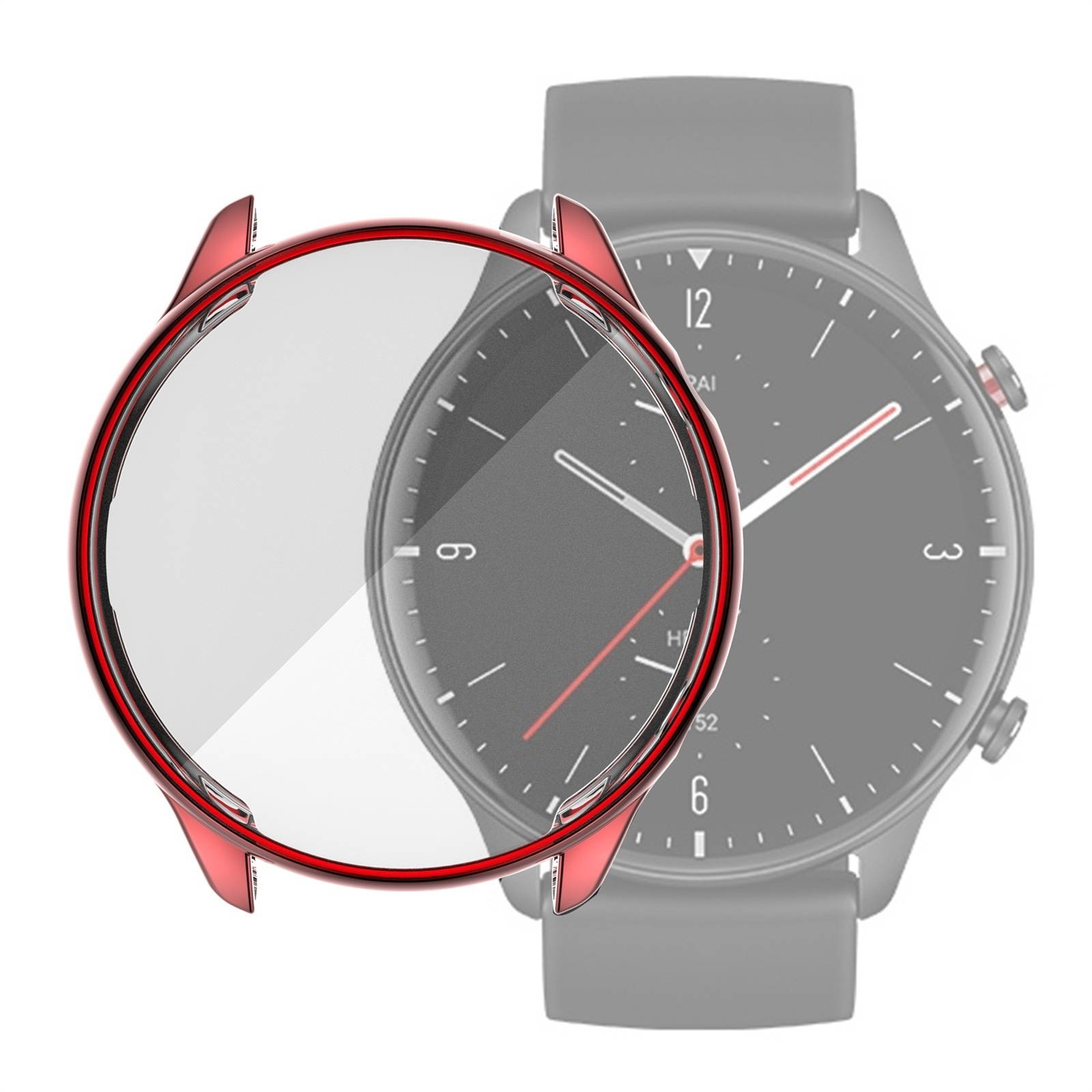 For Amazfit GTR 2 TPU Electroplating Protective Case Cover