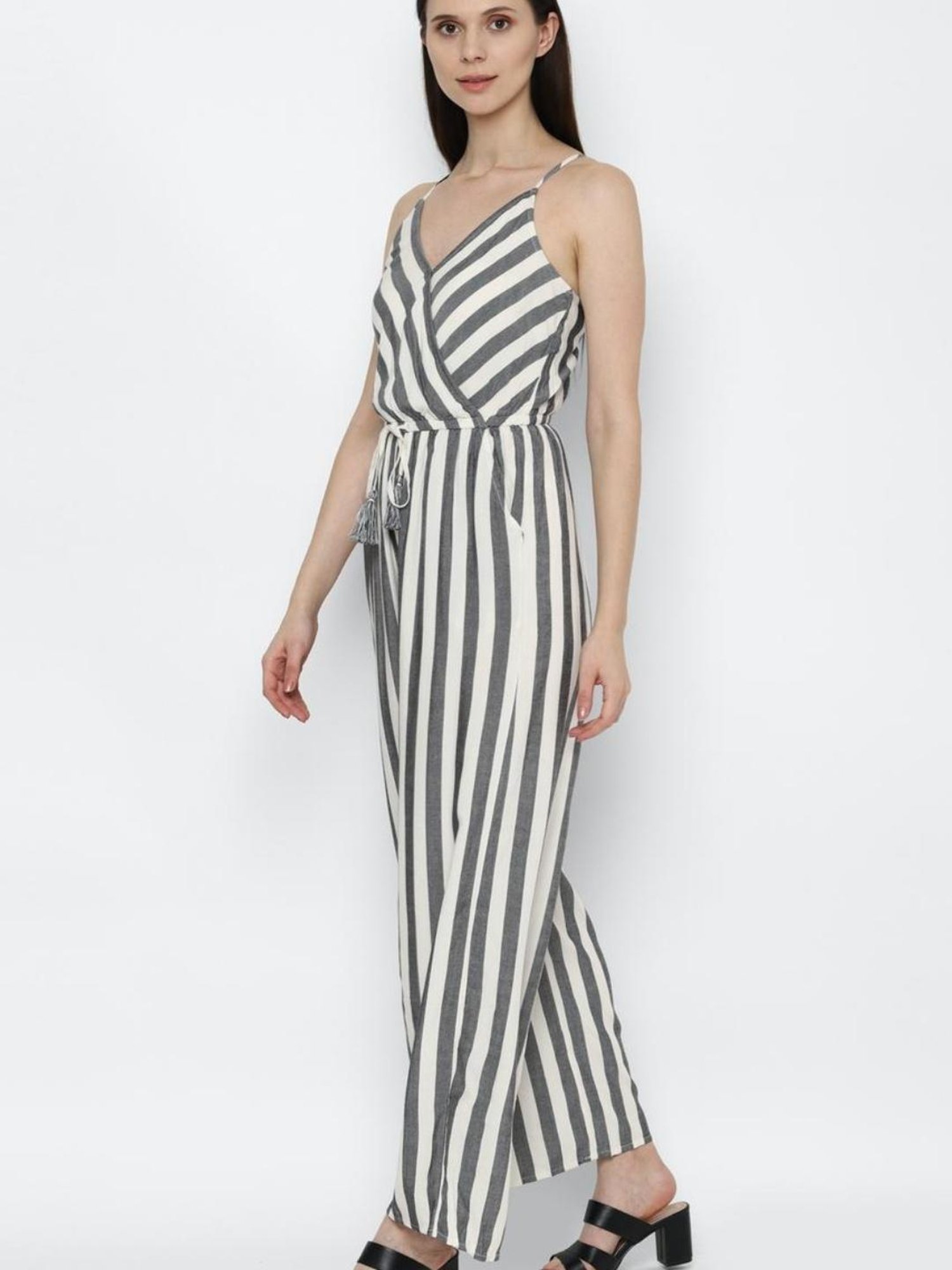 American Eagle Outfitters Multicolor Striped Jumpsuit