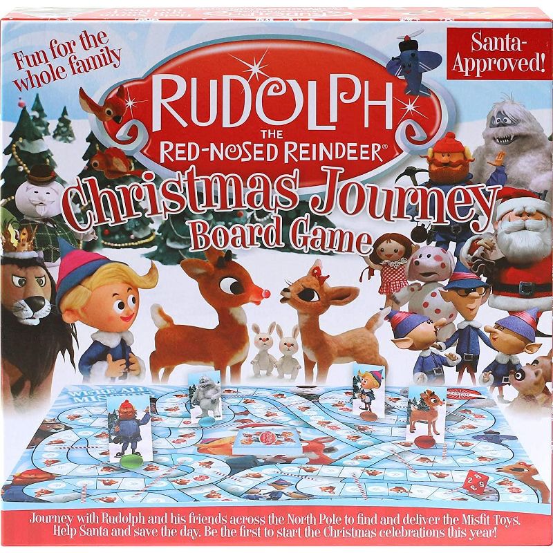 NMR Distribution Rudolph The Red-nosed Reindeer Family Board Game