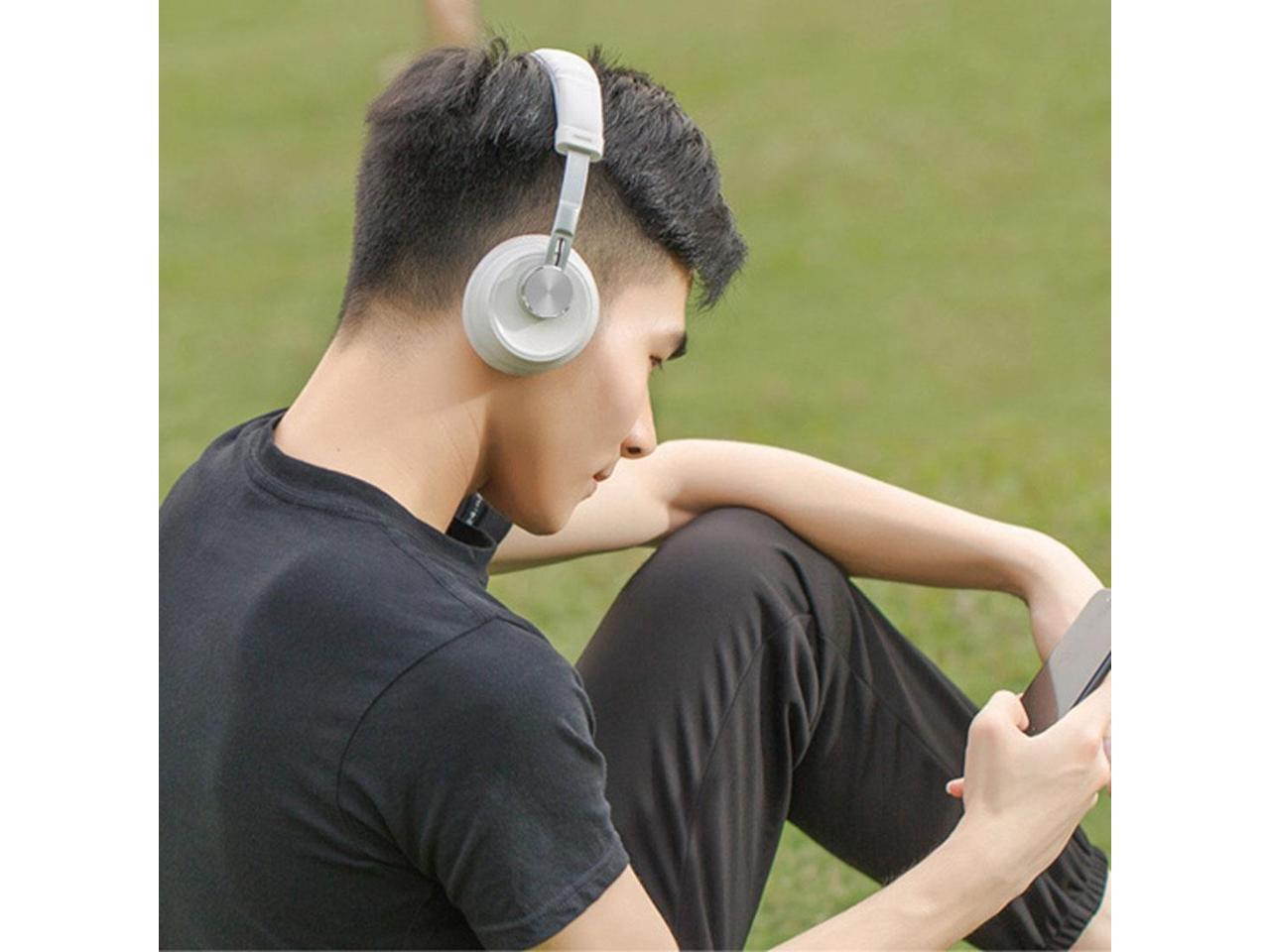 REMAX RB-500HB Headband Stereo Wireless Music Bluetooth Headphone, For iPhone, Galaxy, Huawei, Xiaomi, LG, HTC and Other Smart Phones(White)