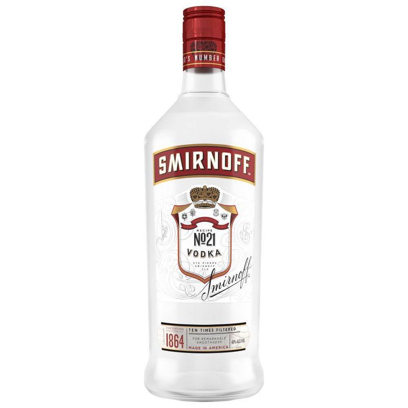 Smirnoff Vodka - 1.75L Plastic Bottle