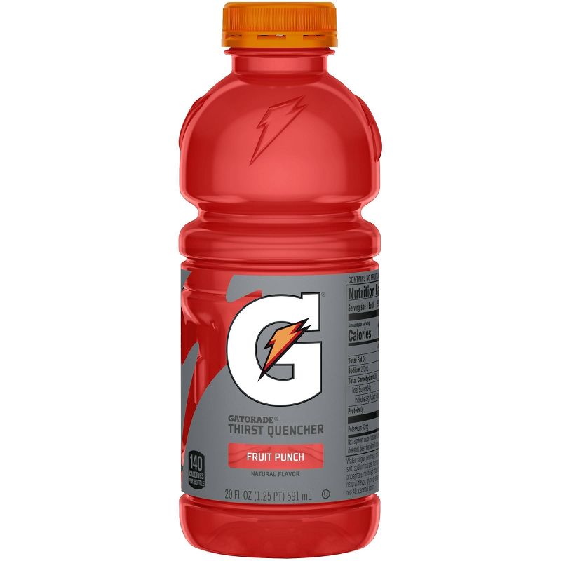 Gatorade Fruit Punch Sports Drink - 20 fl oz Bottle
